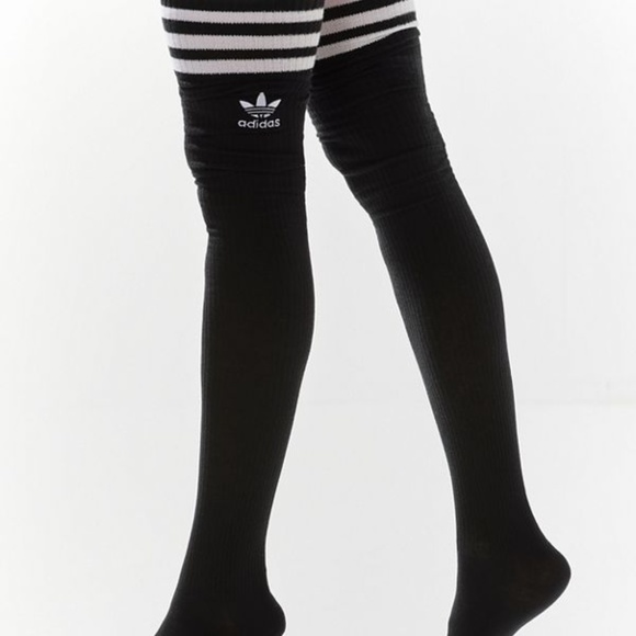 thigh high adidas socks